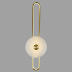 Настенный светильник Belfast Ravenhill 2276 33W 80 BR MB Латунь / Камень