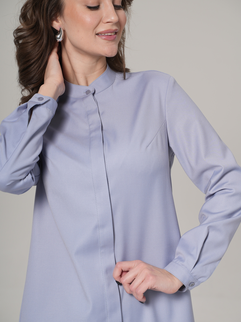 Блуза медицинская женская | Бл-1021/2 б статус премиум