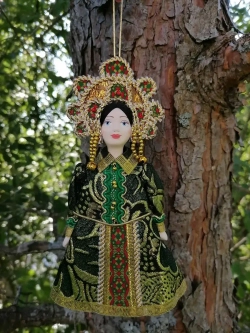 Кукла-подвеска Хозяйка Медной горы