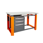 Усиленный верстак с 1 тумбой