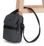 Сумка антивор Pacsafe Metrosafe X compact crossbody, серый, 3 л.
