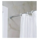 Карниз для ванной комнаты 280см сборный (серый)