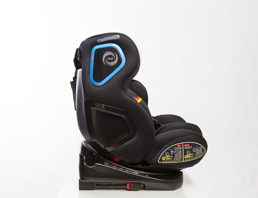 Автокресло KidGo Urban isofix, цвет black 0-36 кг, с 0 до 7 лет