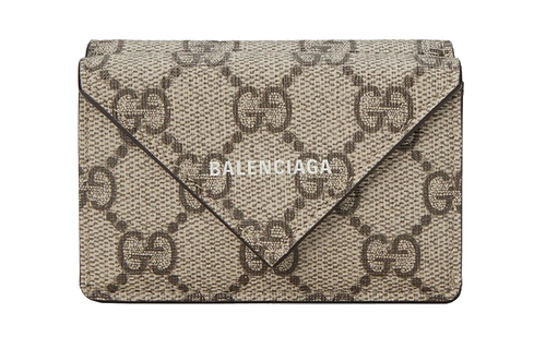 GUCCI Canvas Wallet Unisex Ebony