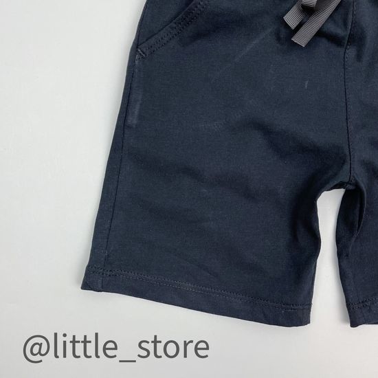 Шорты хлопковые Черные