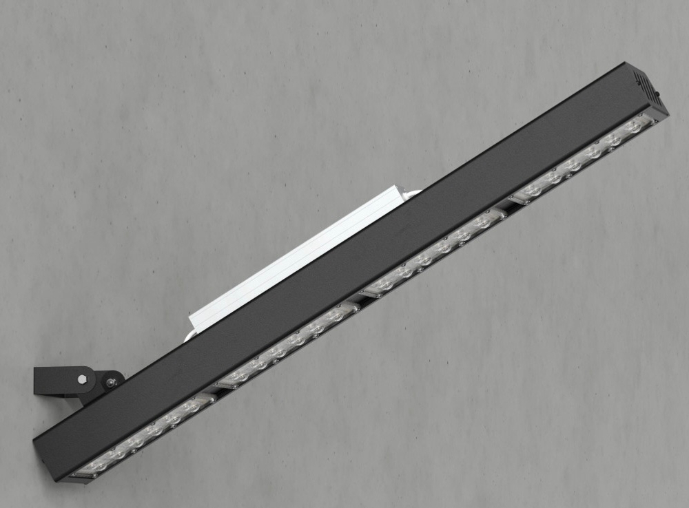 Светильник LED 100Вт 4000К 16200Лм IP67 Awax II U1 Lens D15 776х94х100мм DARKLUM