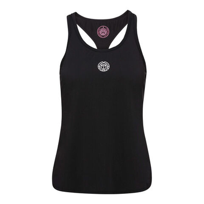 Женская теннисная майка BIDI BADU Mea Tech Tank Top Women - Black, White