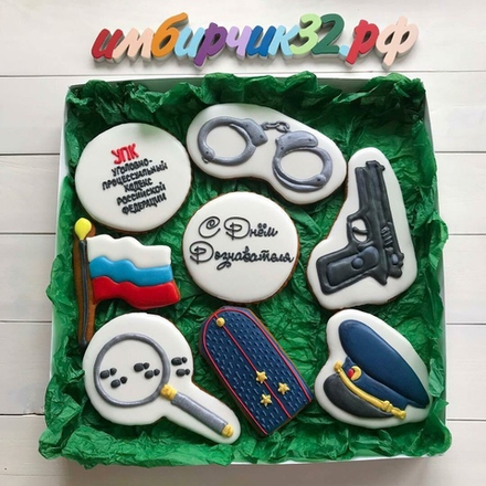 Имбирные пряники день полиции