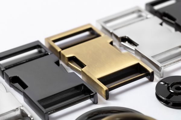Фастекс (пряжка трезубец) металл 19 мм, 5 шт, черн.никель, Gamma GFM-19H