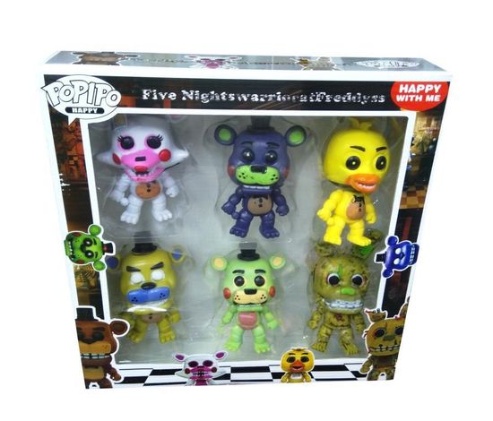 Набор фигурок Five Nights at Freddy's (Пять ночей у Фредди) 6в1
