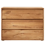 Комод деревянный Дольче Вита с 3 глубокими ящиками, из массива дикого дуба