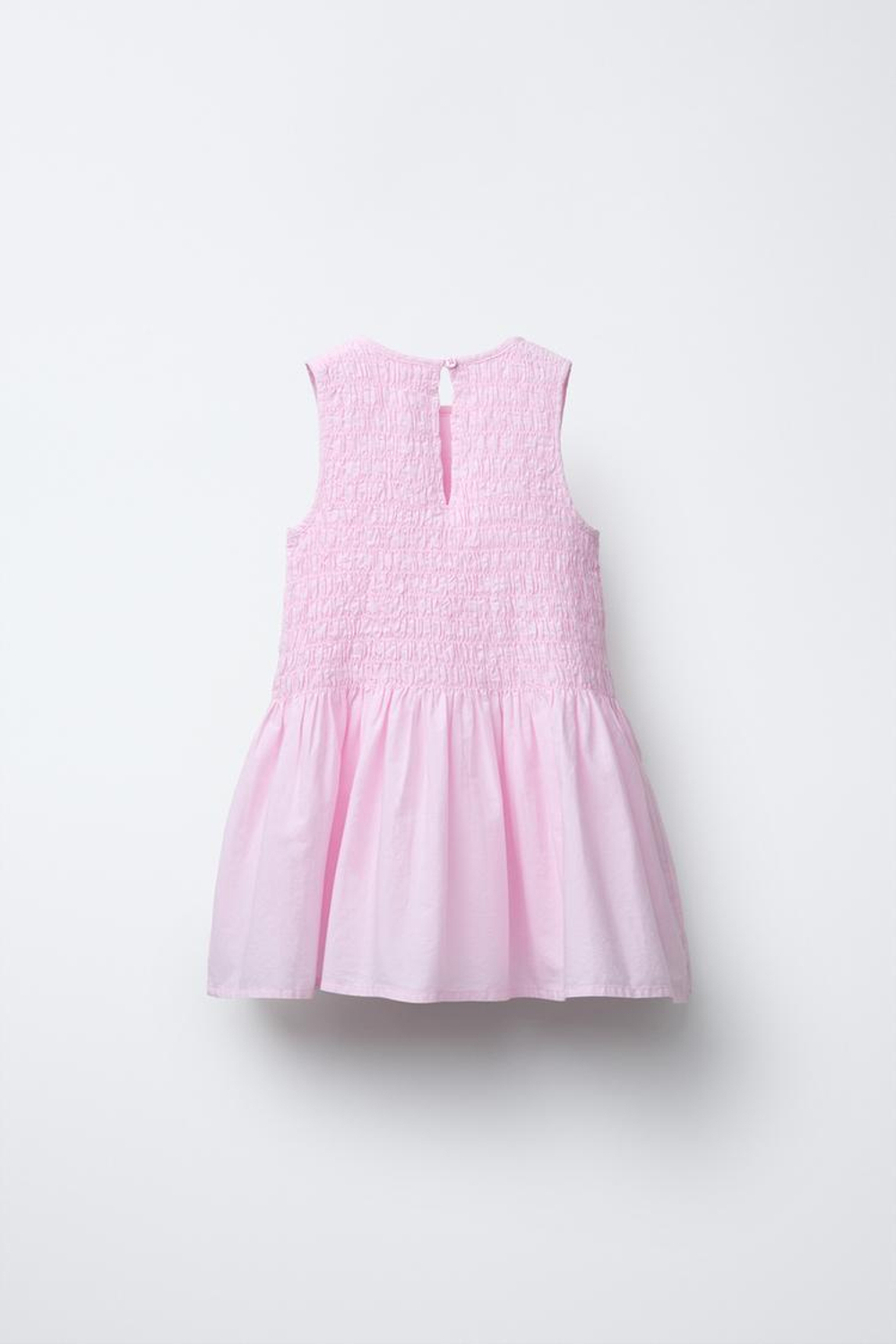 ZARA ПЛАТЬЕ В С КОНТРАСТНЫМИ ЦВЕТОЧКАМИ, РОЗОВЫЙ