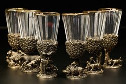 Набор рюмок-лафитников "Русский Лес"