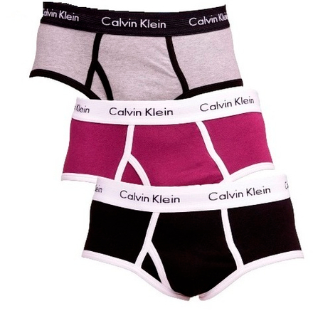 Набор "Фортуна" 3 трусов Calvin Klein 365 (БРИФЫ)
