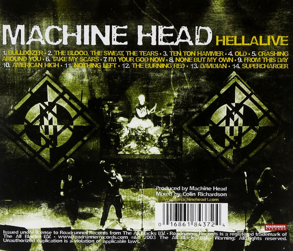 Machine Head / Hellalive (CD)