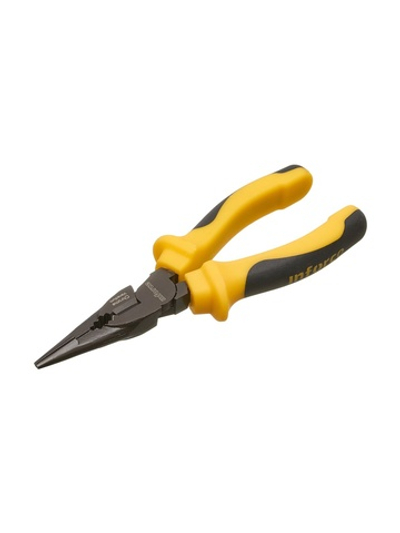 Никелированные длинногубцы Inforce 160мм 06-18-46