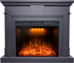 Каминокомплект Coventry Graphite Grey - Серый графит с очагом Emerald 28