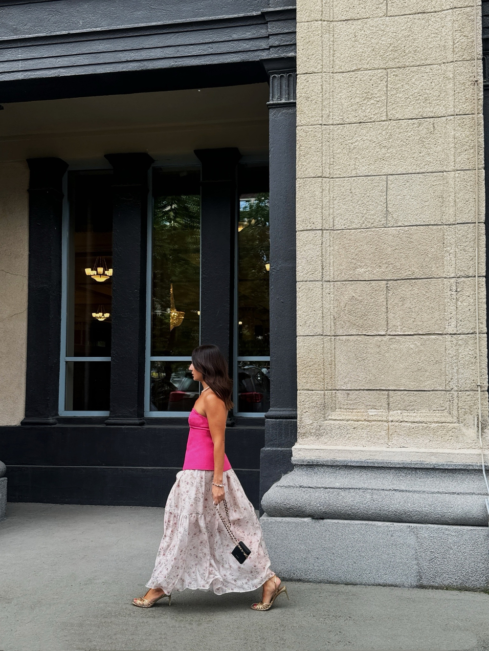 Юбка вуаль в бежевый цветок