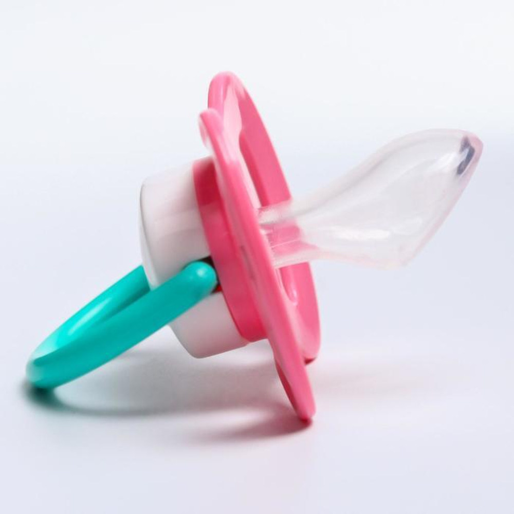 5517448 Соска-пустышка силиконовая, ортодонтическая, от 3 мес., «ТРЕНД. Лама»