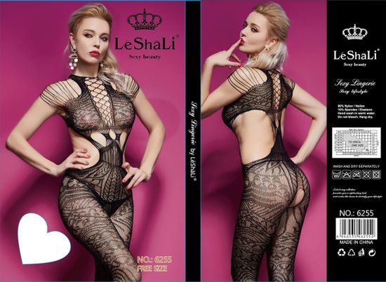 Эротическая боди-сетка LE SHALI 6255