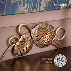 Тумба прикроватная Monstera Deliciosa (Монстера) подвесная Каштан