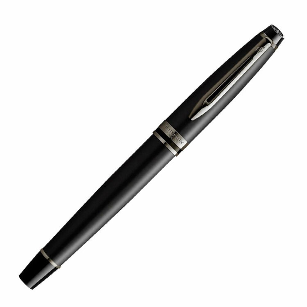 Ручка роллер Waterman Expert DeLuxe Metallic Black RT (2119190)