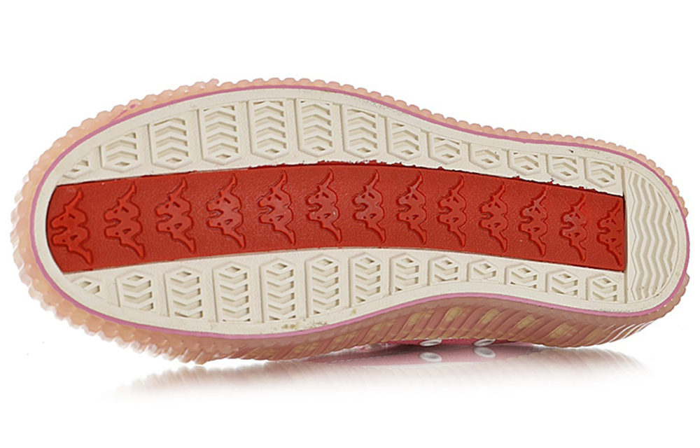 Doraemon x Kappa Slip Resistant Abrasion Resistant High top Canvas Shoes Unisex Pink