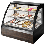 Витрина кондитерская Chilz VETE 90 M серый, венге мали