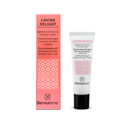 Dermatime CAVIAR DELIGHT Ageless Eye and Lip Contour Cream Омолаживающий крем для контура вокруг глаз и губ 30ml