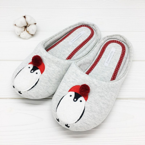 Текстильные тапочки "Пингвины"