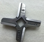 Нож для мясорубки №5 диаметр 45ммм, 9x9мм Philips, Bosch Siemens  PH004 MFW1501 (BS001)