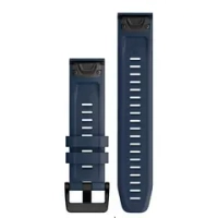 QuickFit 22mm Captain Blue  Silicone watch band