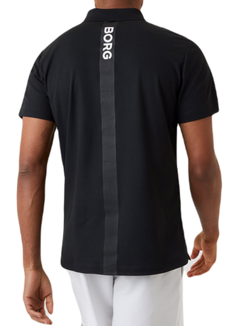 Мужское теннисное поло Björn Borg Ace Polo - черный