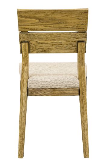 Стул Кёльн (дуб/тон Светлый дуб с черной патиной 004/ткань 2-075)