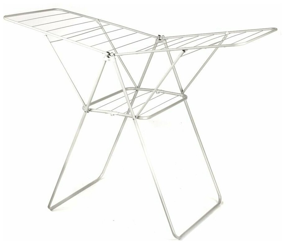 Сушилка д/белья Бабочка СН-311 13м напольная, сереб. Металл