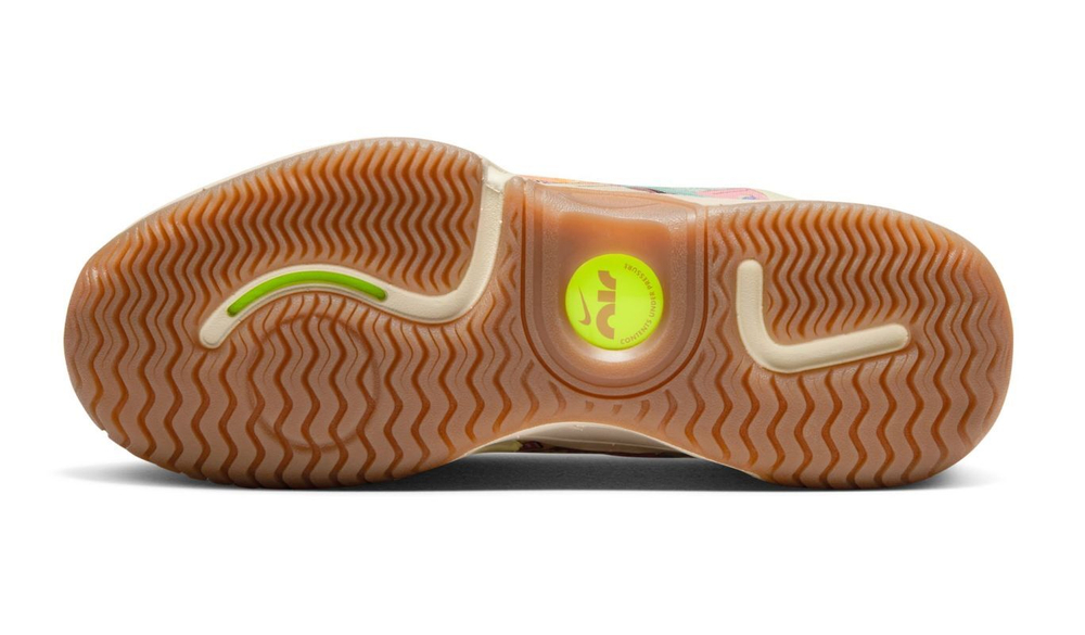 Женские Кроссовки теннисные Nike Court Air Zoom GP Turbo Osaka - coconut milk/volt/gum lighi btown/sesame