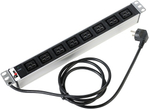 Блок розеток 19", 8 розеток ЦМО R-16-8C19-I-440-3