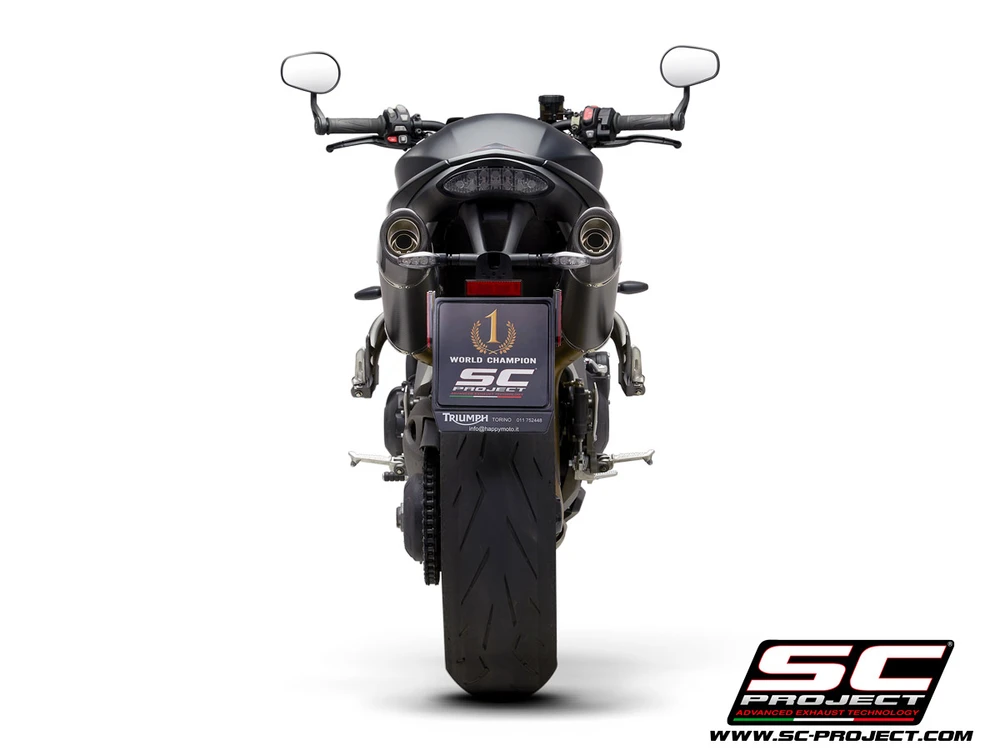Выхлоп SC-Project Pair of Oval carbon