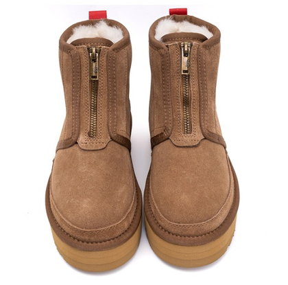 UGG Neumel Platform Zip Chestnut