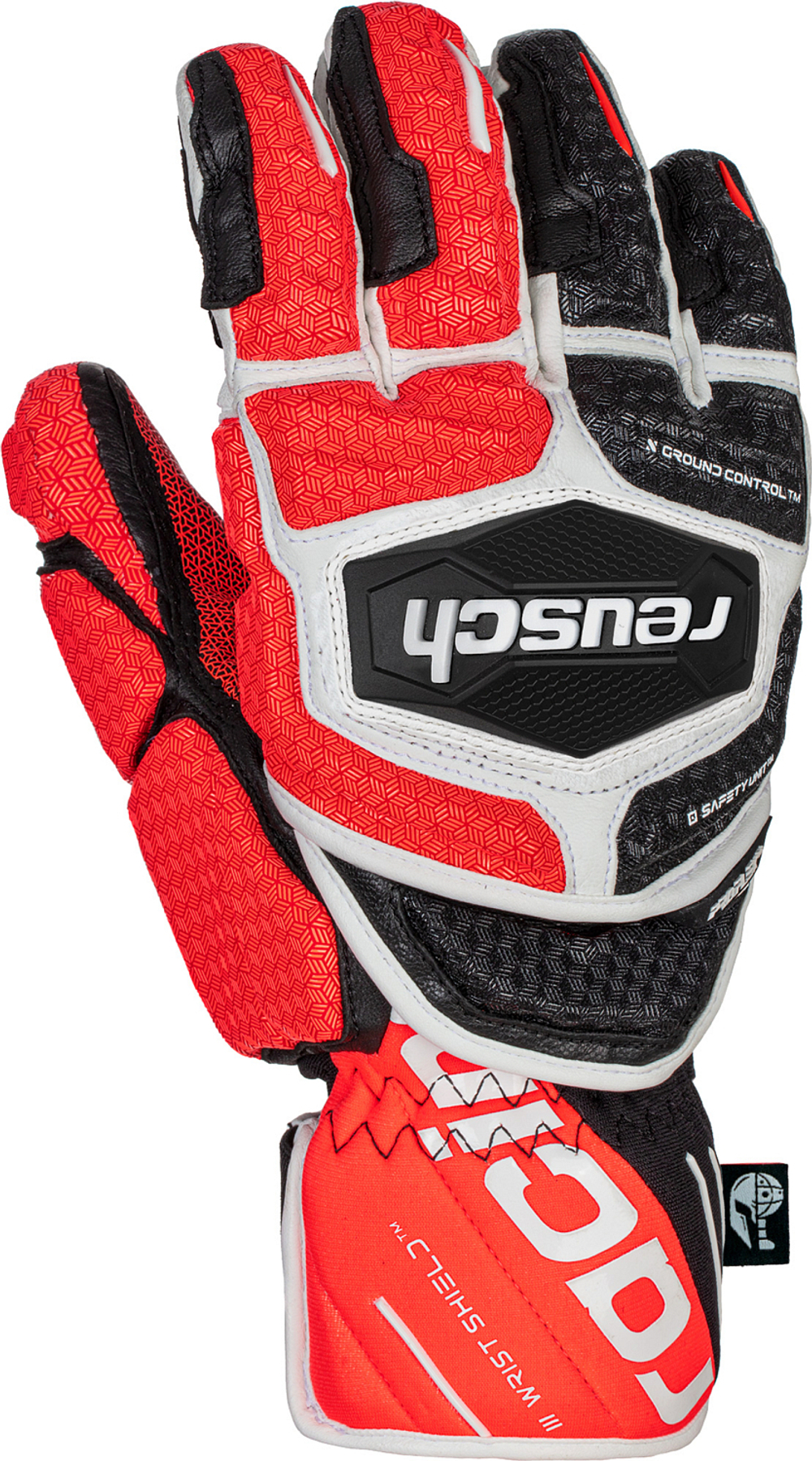 REUSCH перчатки горнолыжные 6011111_7810  Worldcup Warrior GS Black/White/Fluo Red
