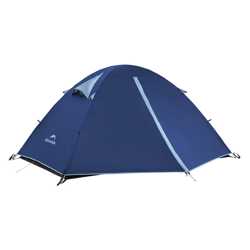 Палатка Naturehike Bleik Series 2-местная, тип А, алюминиевый каркас, синяя, артикул CNK2550WS038-2DSBLA