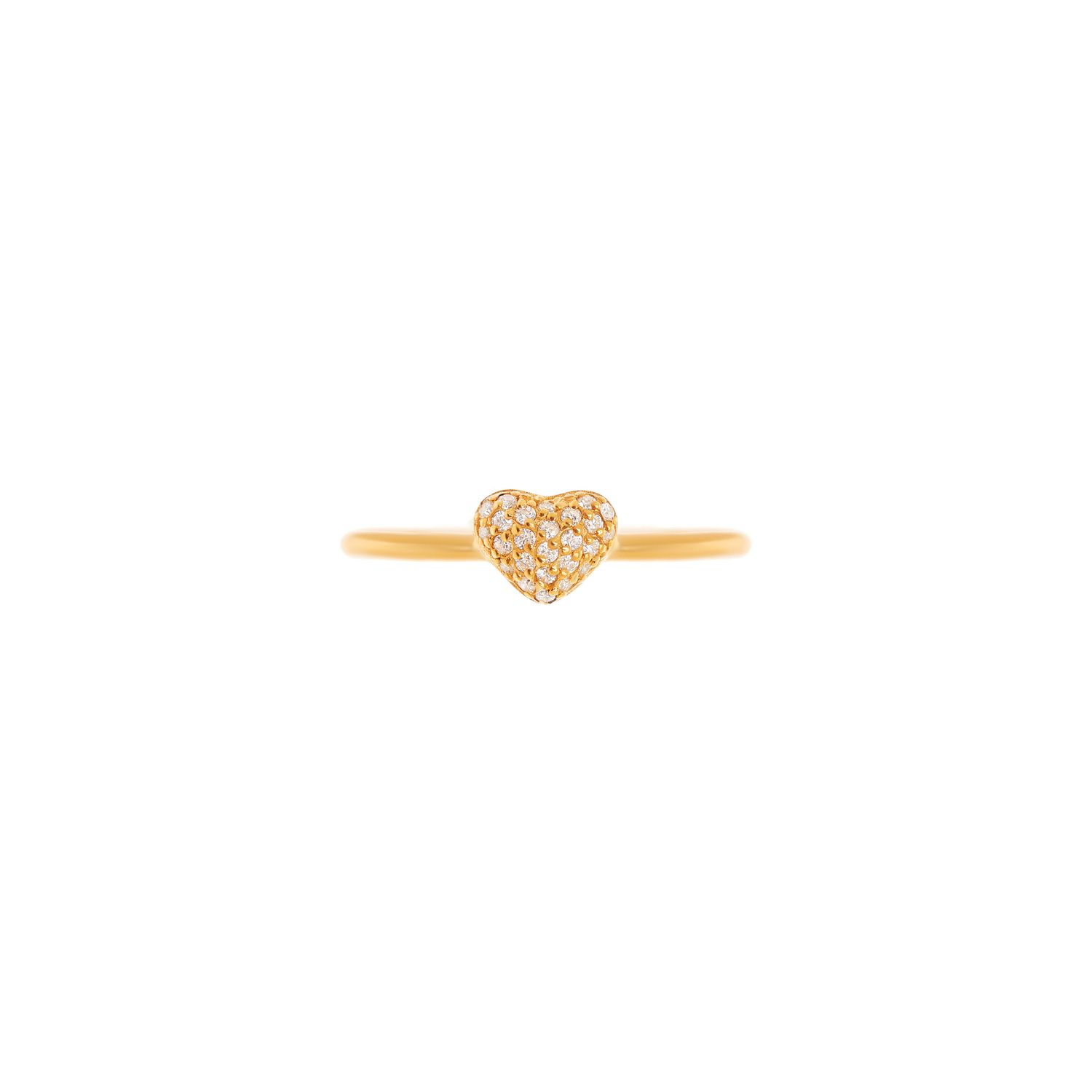 Кольцо Spangled Heart Ring – Gold