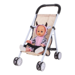 Коляска для кукол сидячая, пакет 935B-12