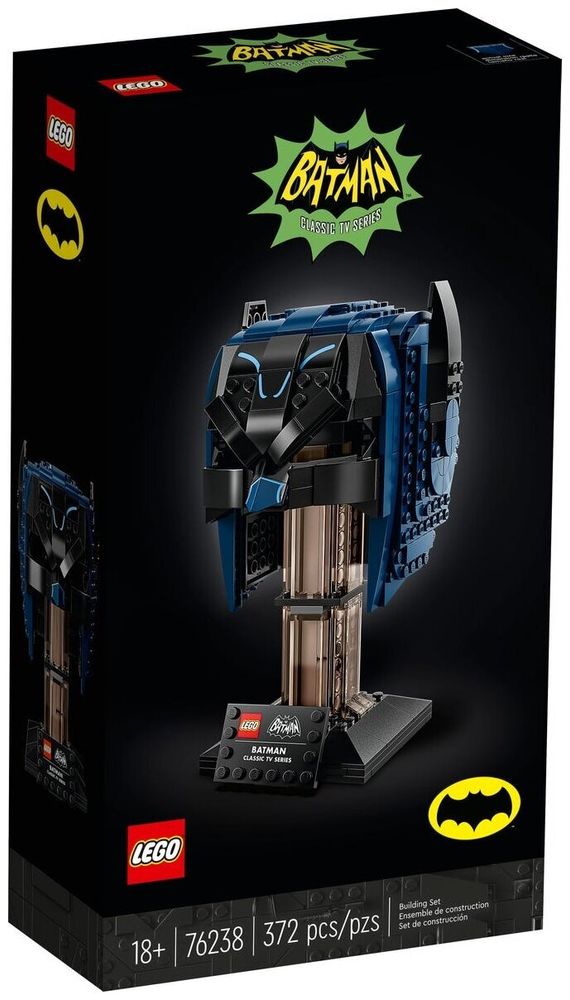 Конструктор LEGO DC Batman 76238 Маска Бэтмена из классического сериала