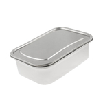 Контейнер пищевой Jolly Kitchen с крышкой, нержавеющая сталь, 32x23x10,5 (4,5 литра)