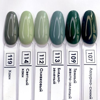 NR Oasis Гель-лак 112 - Оливковый, 10 мл