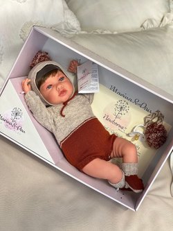 Кукла Реборн Marina and Pau 45cм Luka мягконабивная (M3036)