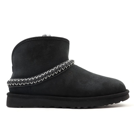 UGG Classic Mini Crescent Black
