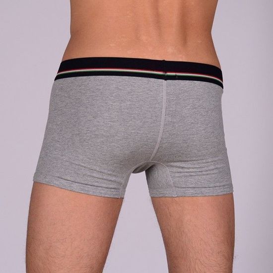 Мужские трусы боксеры серые Dolce Gabbana Italy Boxer
