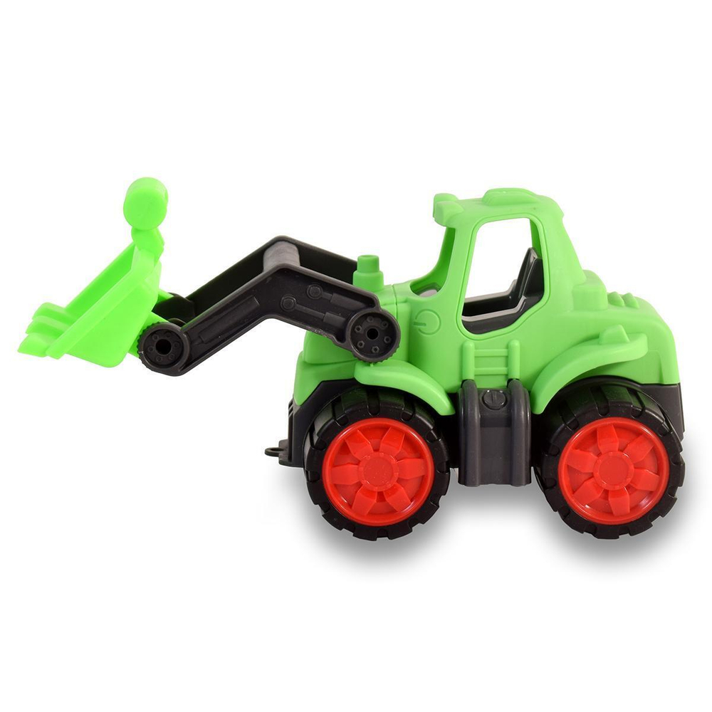 Пластмассовая игрушечная машина Toy Bibib "Эвакуатор с трактором" (35*12*19 см), сетка